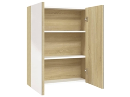 Mirror Cabinet, Mirror Cabinets Vidaxl Branco Mdf (n/a)
