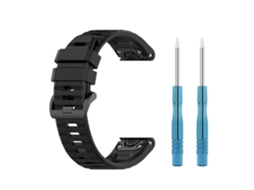 Aetheria pulseira de Substituição em Silicone 26mm para Garmin Fenix 7x/6x Gps/pro com Ferramenta