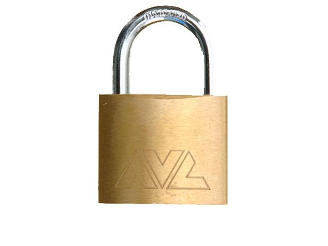 Avl candado laton arco normal 20 mm c20