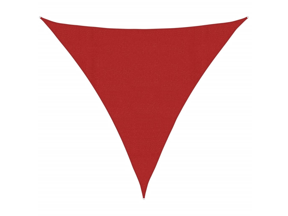 Sun Sail, Sun Sails Vidaxl Vermelho Polietileno (4.5 X 4.5 X 4.5 M)
