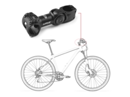CUBO de guidão Mali ajustável 60 graus para bicicleta MTB alumínio 25.4mm/31.8mm