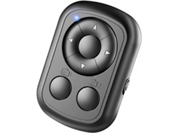 Controle remoto Bluetooth para TikTok, controle remoto para TikTok com rolagem, página de fotos, compatível com iPhone, Android e iPad Ry Slowmoose