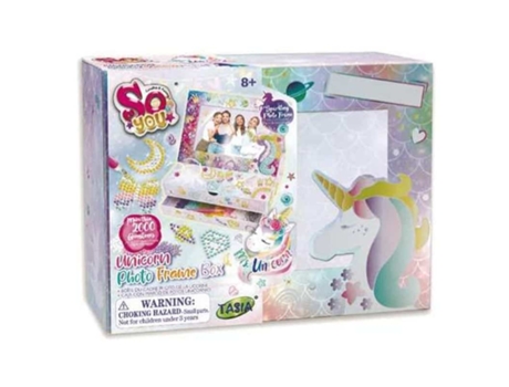 Set Artesania Con Cristales Infantil Para Formar Marco De Unicornio De Soyou 22 211 Jucosurp23