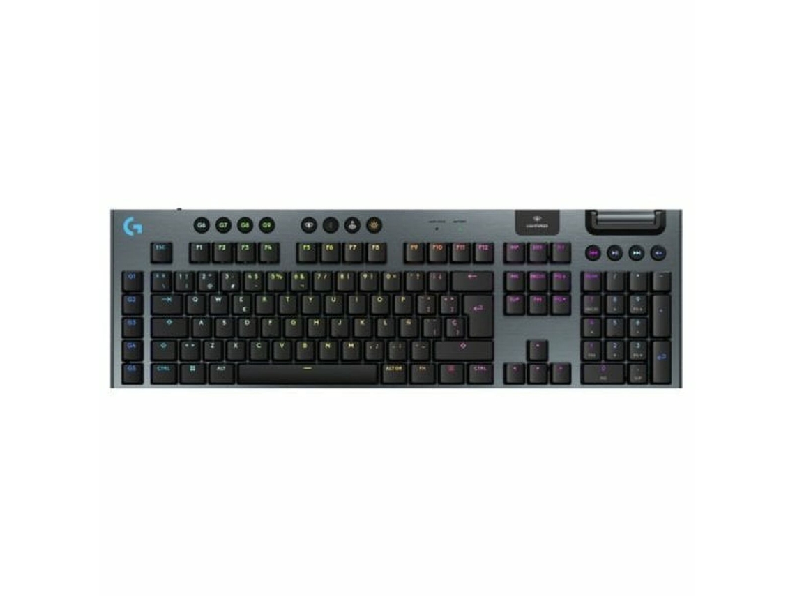 Teclado e Rato LOGITECH 920-012677 (Preto - QWERTY)