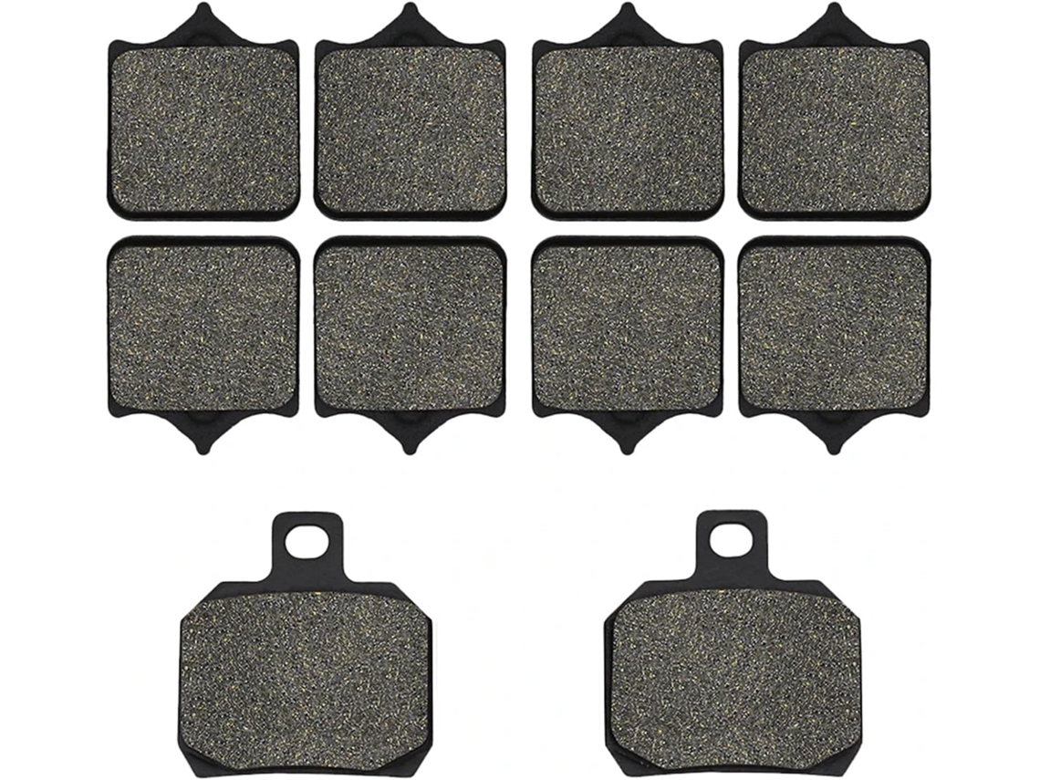 Pastilhas de Freio Universais Dianteiras Ou Traseiras para Motocicletas Compatíveis Quantidade: 1 Par 2 Pares