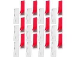 Pins Autoadesivos Para Crachás, 50 Unidades, 4x1, 2cm, Plástico Branco, Para Funcionários E Artesanato, Duráveis