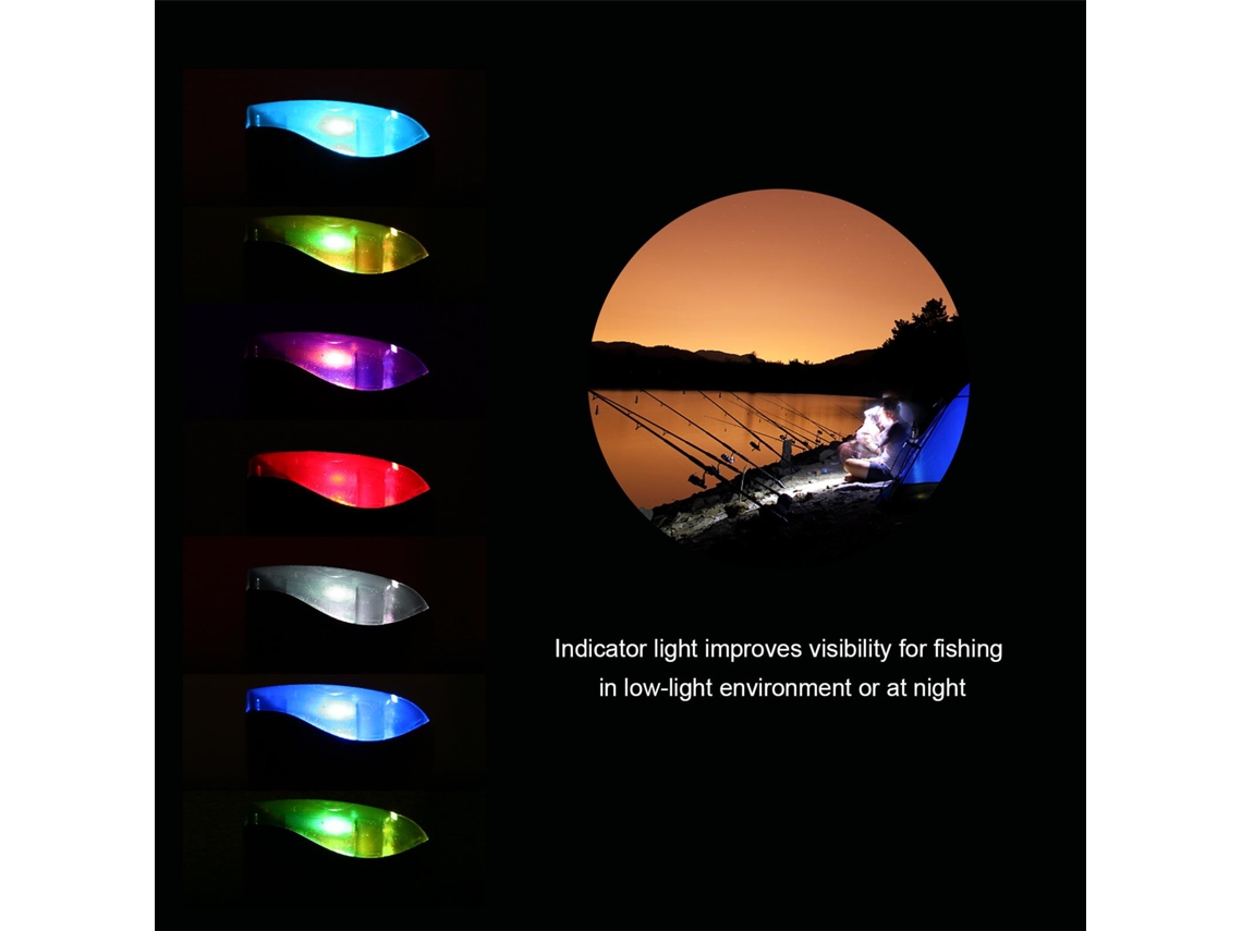 Indicador de Bite para Pesca de Carpa com Led