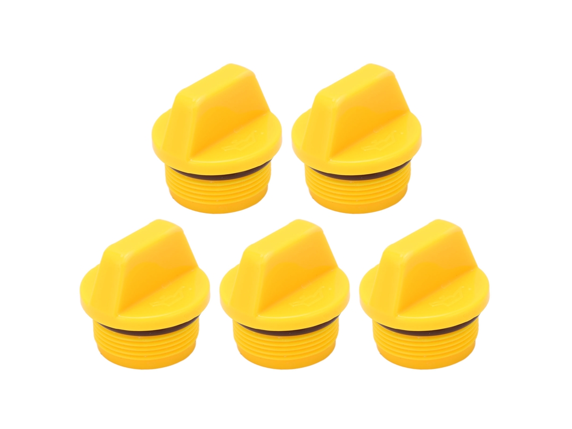 TAMPAS de Óleo Universal, Resistente a Desgaste, 5pcs, para Motor de Popa, Hidea, Quatro Tempos, Amarela S/MARCA