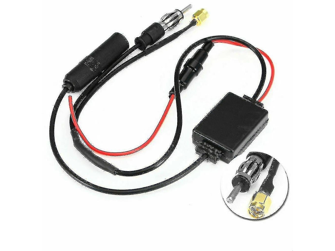 Universal Dab Fm Am Bilantenn Splitter Adaptador cabo de rádio digital Slowmoose
