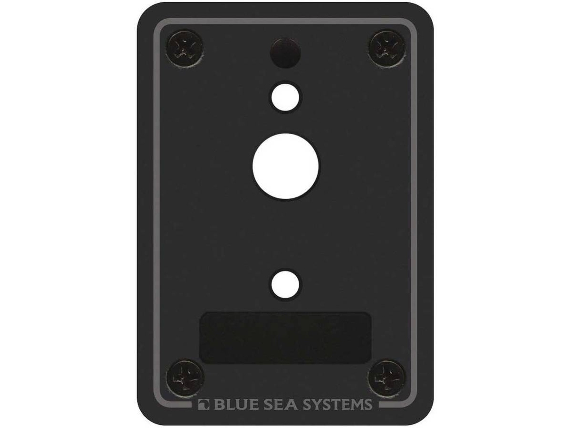 Painel BLUE SEA Panel Blank Single A-Series Preto