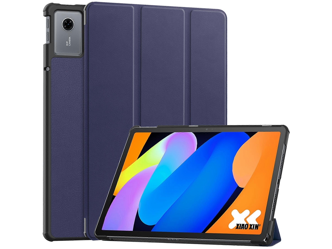 Capa Protetora De Couro Para Lenovo Idea Tab Tb336zu/tb336fu E Xiaoxin Pad 11 2025, Azul Yde Tuotuo