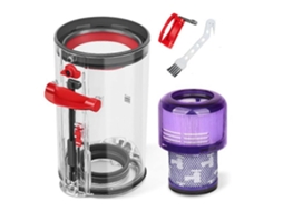 Replacement Dust Container For V11 V15 Sv14 Sv15 Sv22 Vacuum Cleaner Transparent Dust Box With Hepa