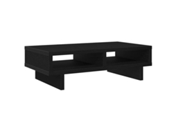 Vidaxl Suporte Monitor 50x27x15 Cm Derivados Madeira Carvalho Preto