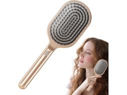Escova De Cabelo Fácil Limpar, Escova De Cabelo Com Almofada Ar, Escova De Cabelo Com Cerdas Retráteis Para Cabelos