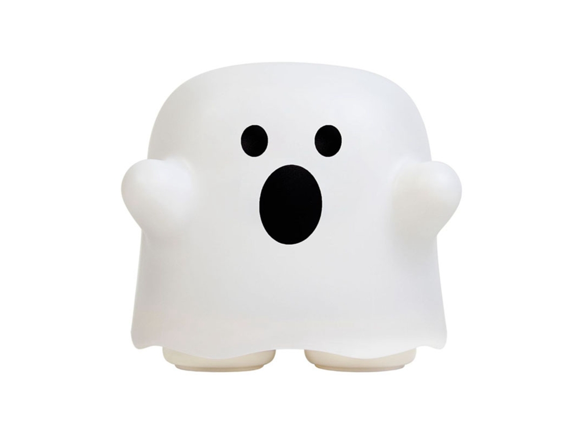 Rebe-lâmpada Noturna Fantasma Bonita Com Iluminação Regulável Usb Recarregável Mini Para Crianças Mesa De Cabeceira Decoração Quarto De Crianças