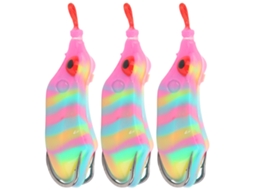 Conjunto de Iscas Artificiais de Pesca 3 Peças