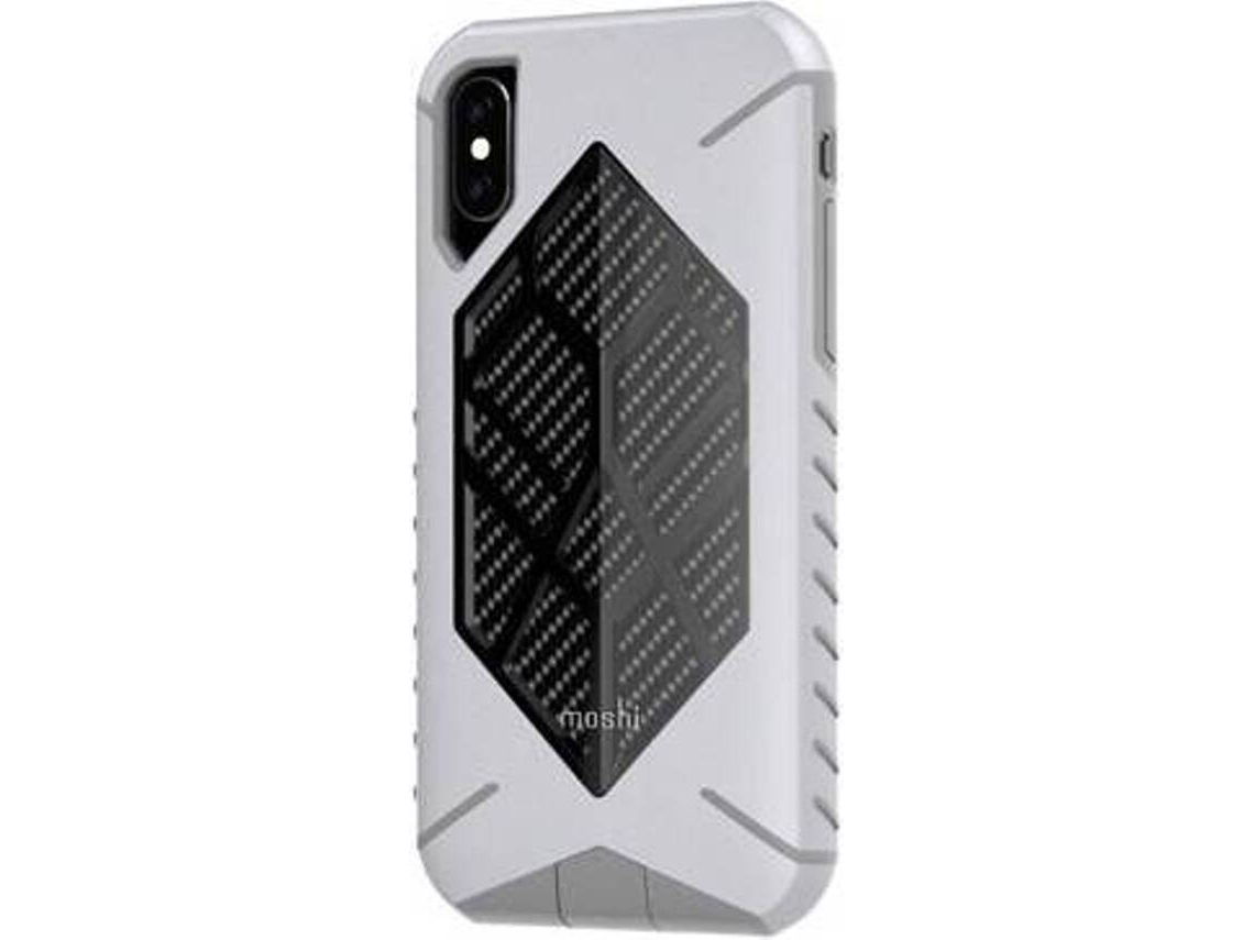 Capa iPhone X, XS MOSHI Talos Admiral Cinza
