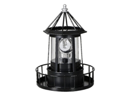 Farol Solar Led, Luminária de Jardim com Rotação de 360 Graus AQUAFORGE