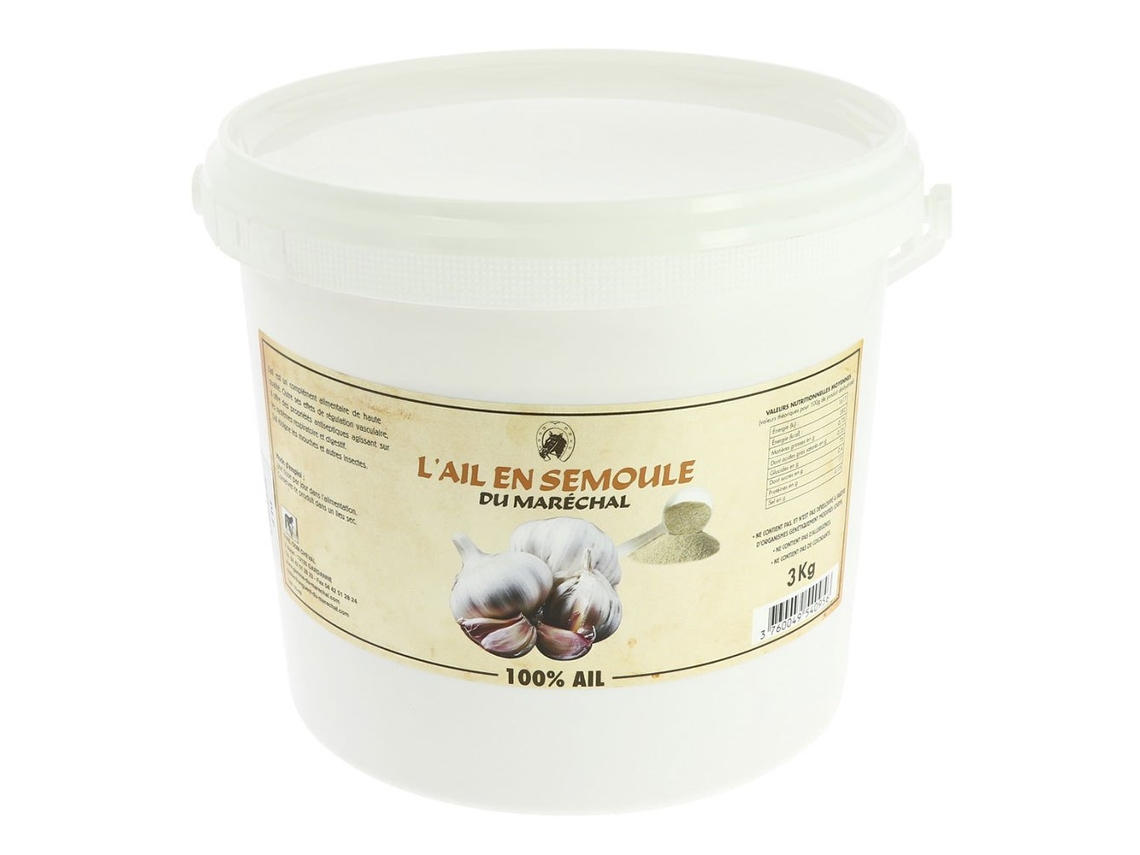 Sêmola de Alho 3Kg Transparenteonguent Du Marechal