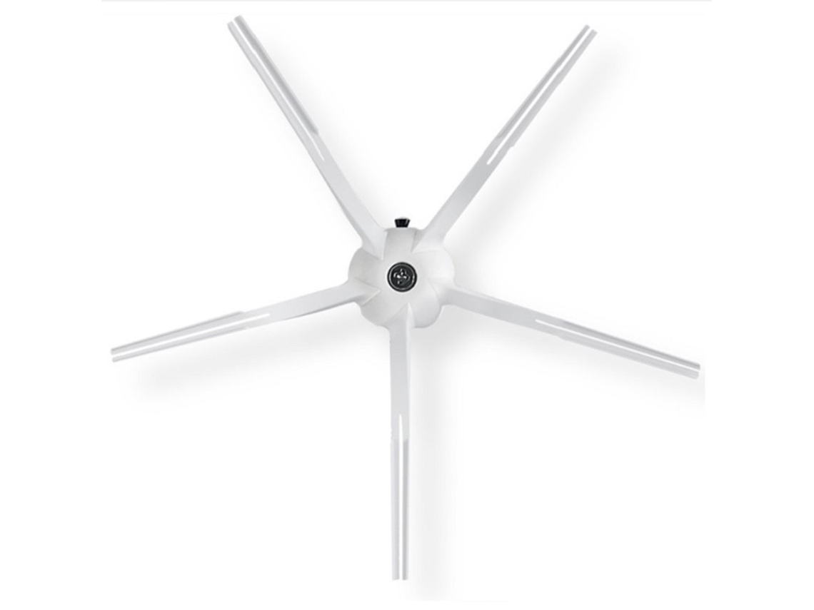 Escova lateral de borracha para aspirador de pó robótico robotock s60 s61 branco s65 preto peças sobressalentes acessórias