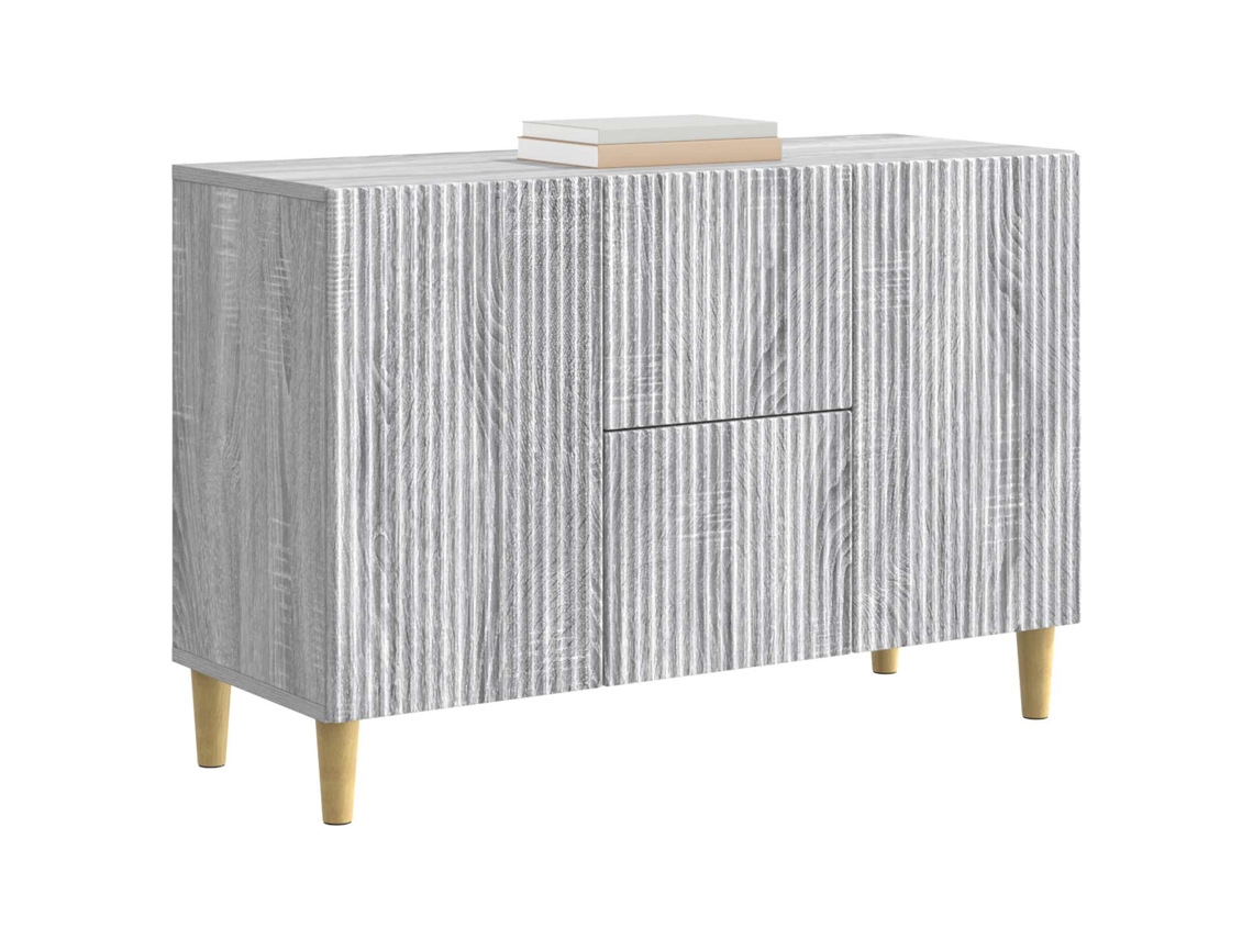 Buffet Sonoma Cinzento 89x34,5x60 Cm Derivados de Madeira MAISON EXCLUSIVE