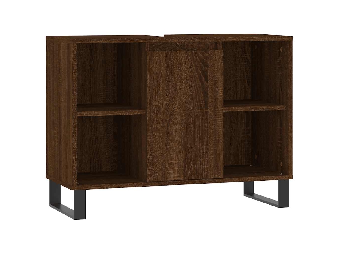 Casa de Banho Derivados de Madeira Carvalho Castanho MAISON EXCLUSIVE (80x33x60 cm)