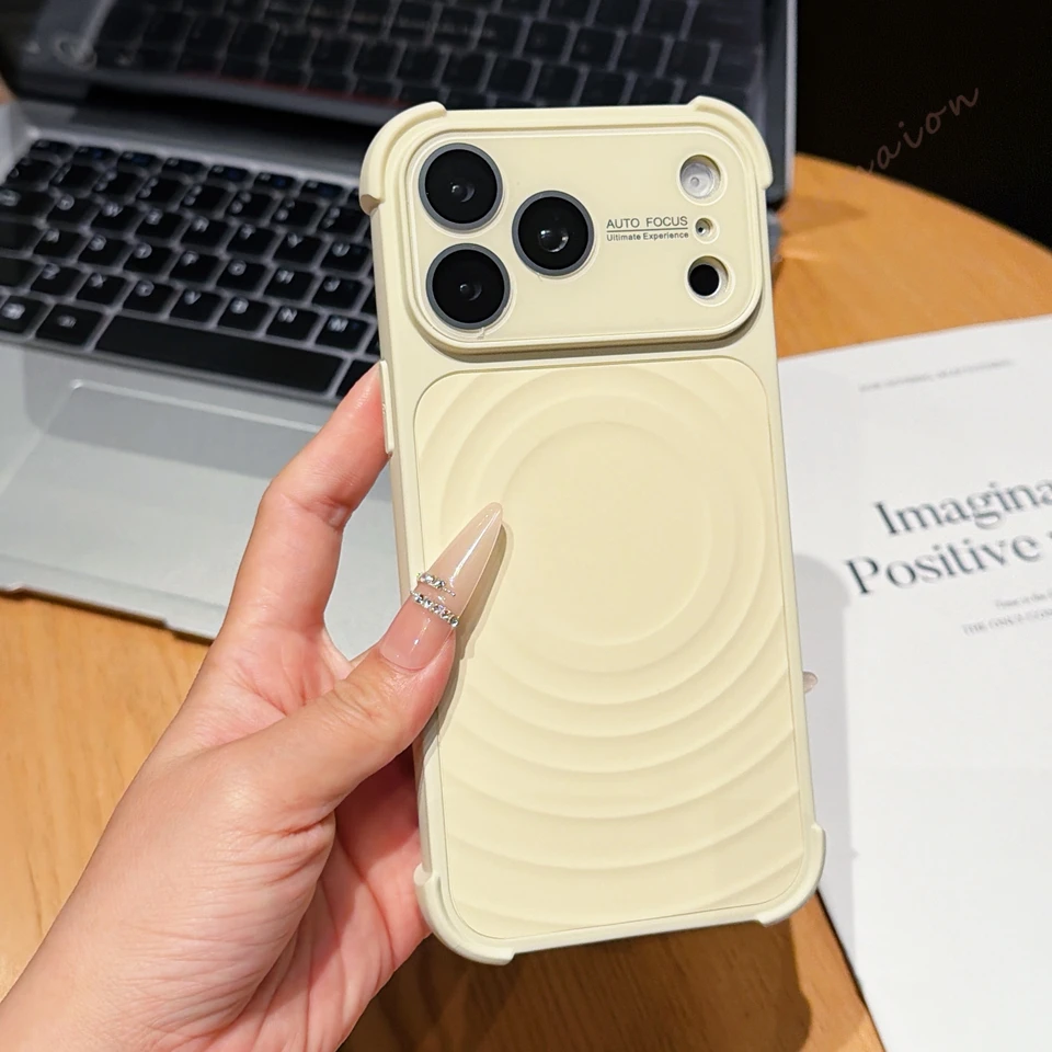 Capa Para Iphone 14 Branca, Luxuosa E Resistente A Impactos.