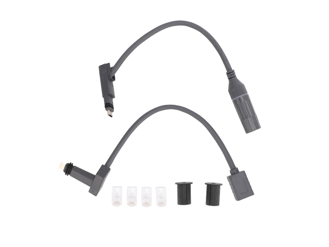 Aetheria adaptador Spx Plug para Rj45 Impermeável 1200mbps para Gen 2 Dishy e Roteador