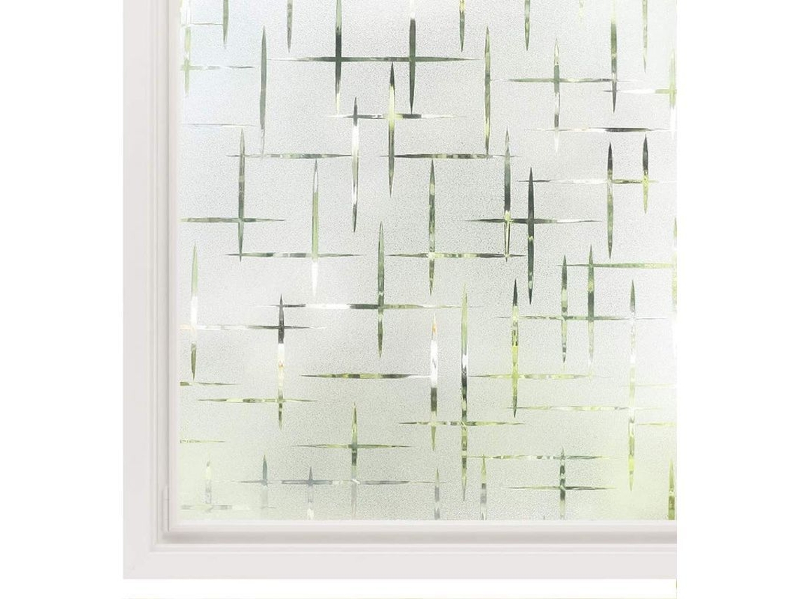 Nova Line filme de Janela Eletrostático Fosco com Proteção de Privacidade Anti uv 44,5x200cm