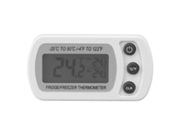 Lurelia Termómetro Digital, 2 Unidades, Para Frigorífico E Congelador, Alta Precisão, Visor Lcd, Memória Máx./mín., Impermeável