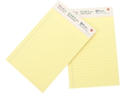 Bloc-notes Déchirables Portáteis A5, Lote De 2, Estilos Papier Plusieurs