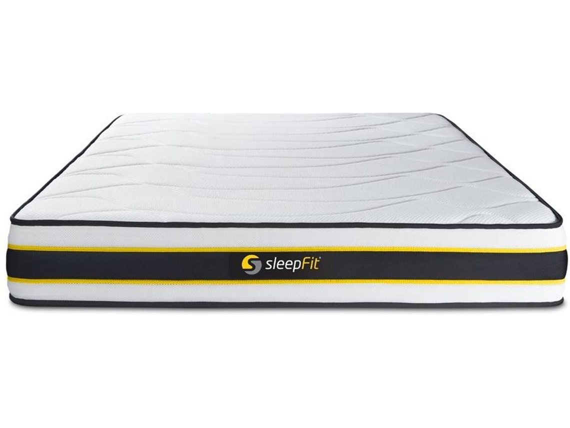 Colchão SLEEPFIT Flexy (150x200 cm - Molas Ensacadas  e Viscoelástica)