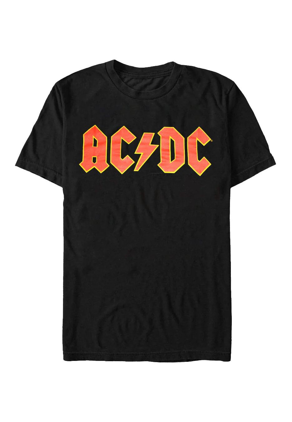 Size:m Rockinstone Ac/dc - Logo - T-shirt Unisex Adults
