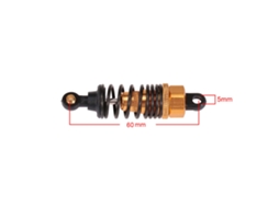 4pcs Amortecedor De Metal 60mm Para Carro Rc 1:10 Hsp Redcat Exceed Hpi Drift Racing