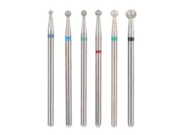 Kit De 6 Brocas De Dremel Para Unhas Em Aço Inox Acessórios Manicure Ferramenta Jg3