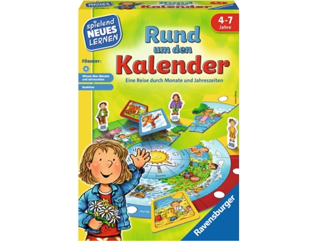 Jogo Educativo  Rund um den Kalender (Idade Mínima: 4)