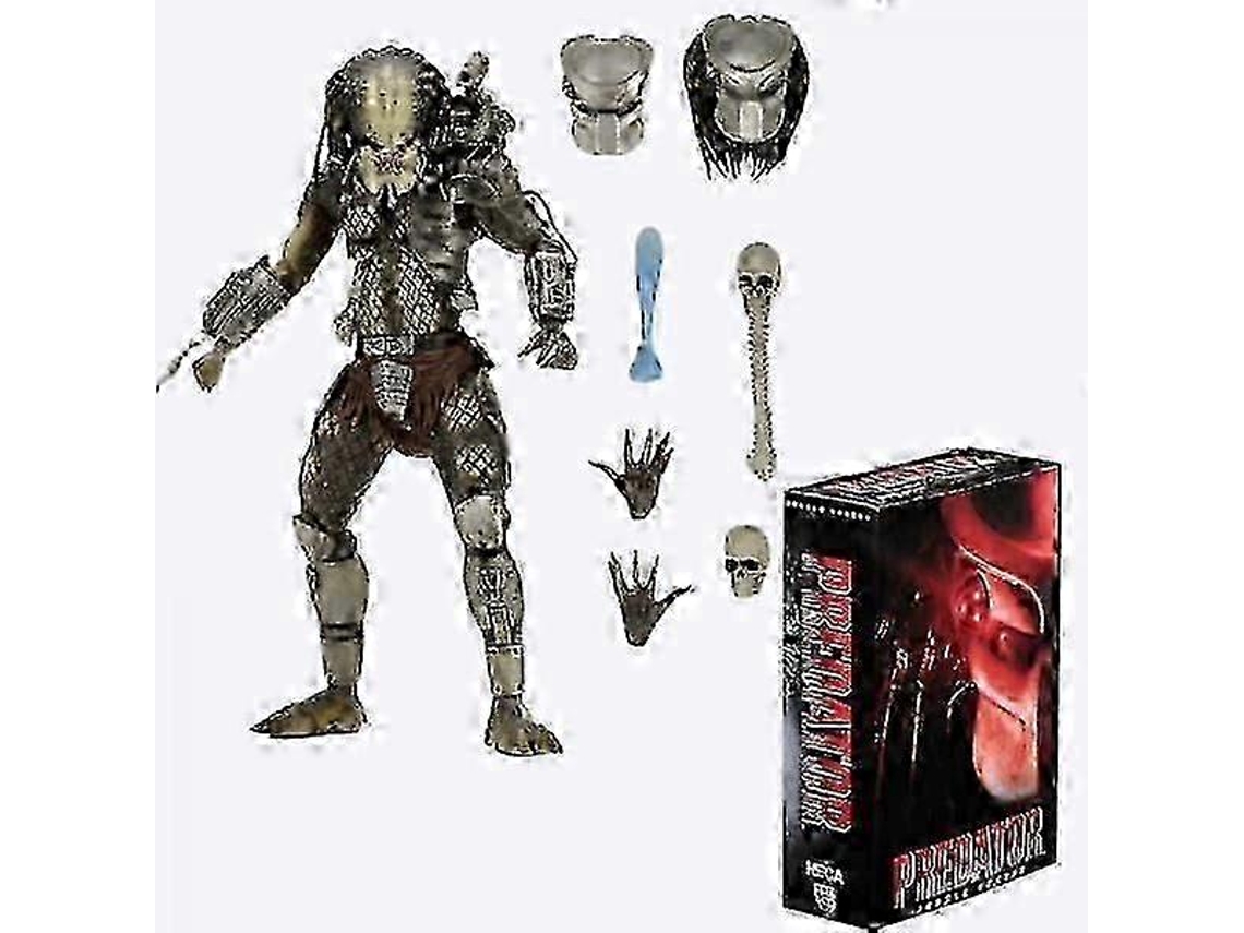 Figura De Ação Predator Jungle Hunter, 7 Polegadas, Escala 1:12, Deluxe, Para Coleção