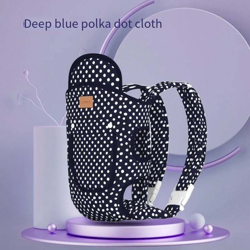 Bolsa Para Recém-nascido 45*21mm (pontinhos Azul Escuro Tecido)