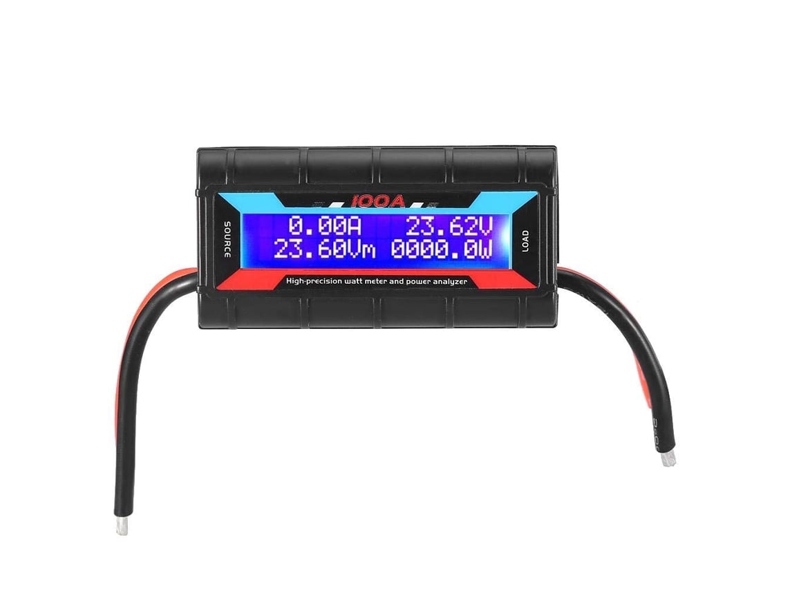Analisador De Potência Watt Meter 100a 4 5 X 4 2 2 5 Cm (3 34 1 65 0