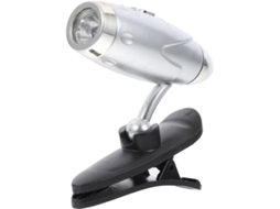 Mini Luminária De Leitura Led Com Clipe Gatuida, Iluminação Led Suave Para Leitura Na Cama, Funciona A Bateria, Compacta