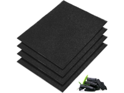 Filtros De Ar De Fibra De Carbono Ativado Para Coifas De Cozinha E Ventiladores De Mesa.