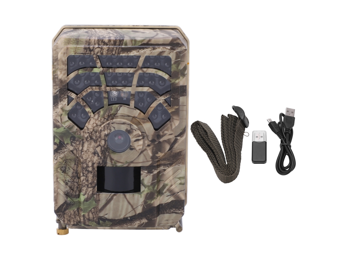Câmera trail 5MP 2560x1440 IP56 resistente à água 720p infravermelha para caça | S/MARCA