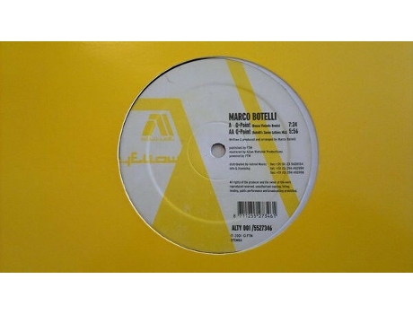 Q Point, Marco Botelli Altitude Amarelo