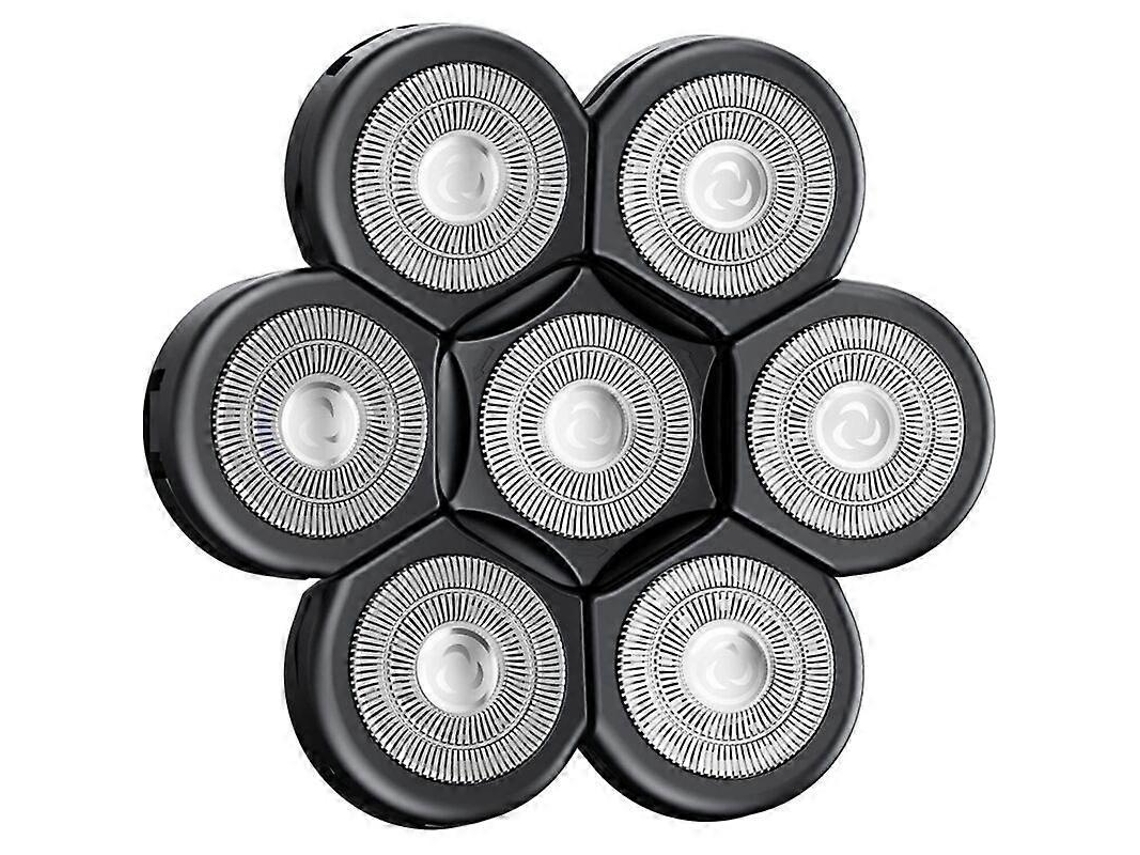 Barbeador Elétrico Com 7 Lâminas, Fácil Instalação, Universal