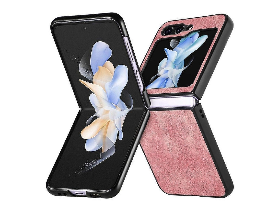 Capa Couro Para Samsung Galaxy Z Flip6, Elysve