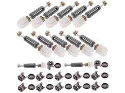 Secfou Conjunto De 100-conectores Para Móveis, Kit De Montagem Com Roda Excêntrica Dupla Função, Cavilhas Para Fixação