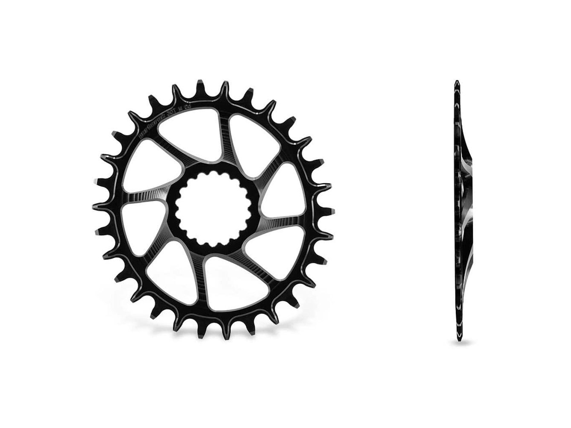 Prato Oval Cannondale Hollowgram Prateado 30Tgarbaruk