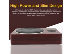 Inch 600w Car Subwoofer Under-seat 12v Amplified Audio System