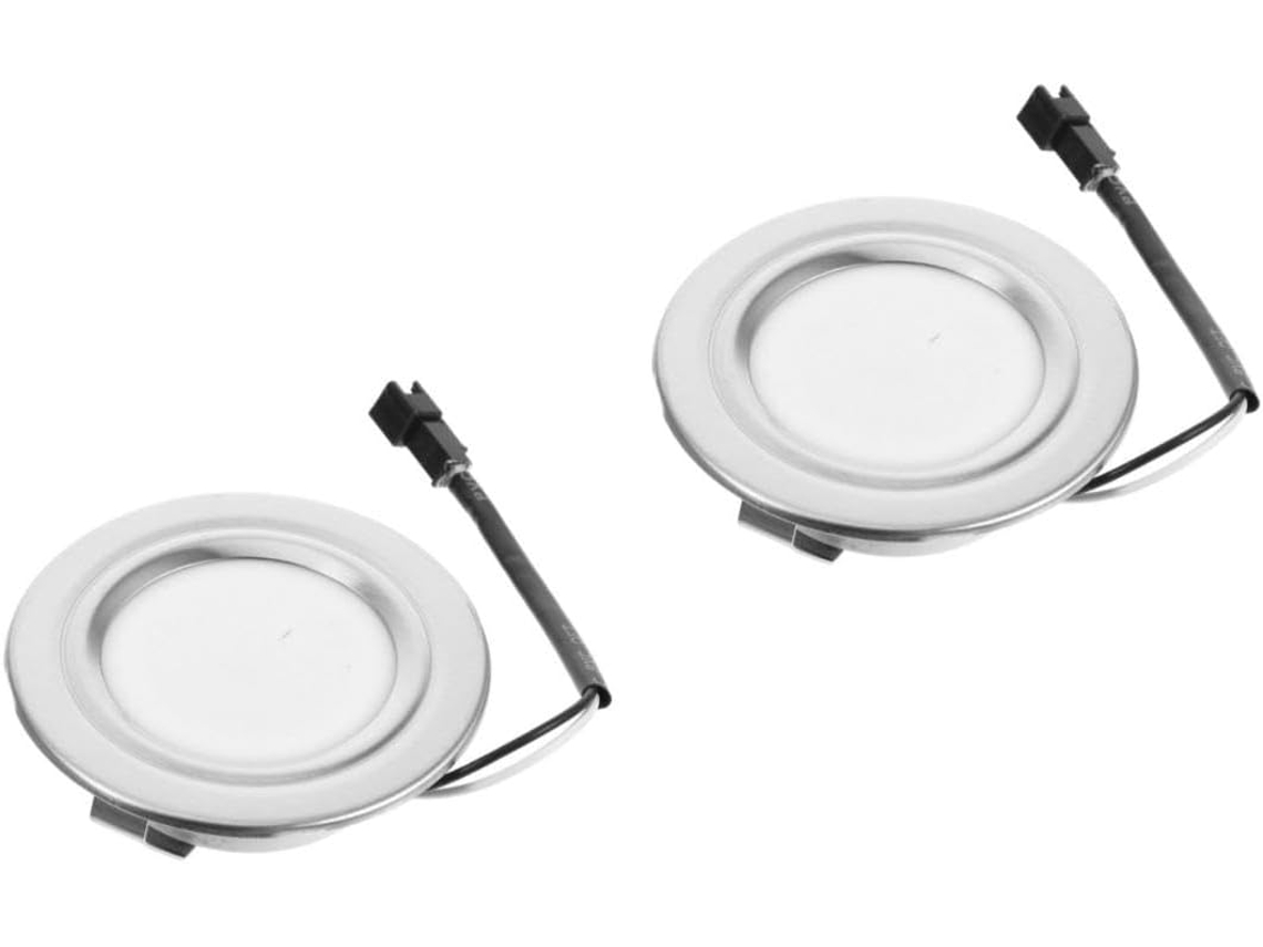 2 Lâmpadas Led Brancas Frias Para Reposição Em Coifas De Fogão