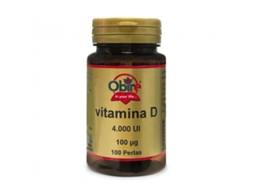 OBIRE Vitamina D3 4000 Ui 100 Perlas